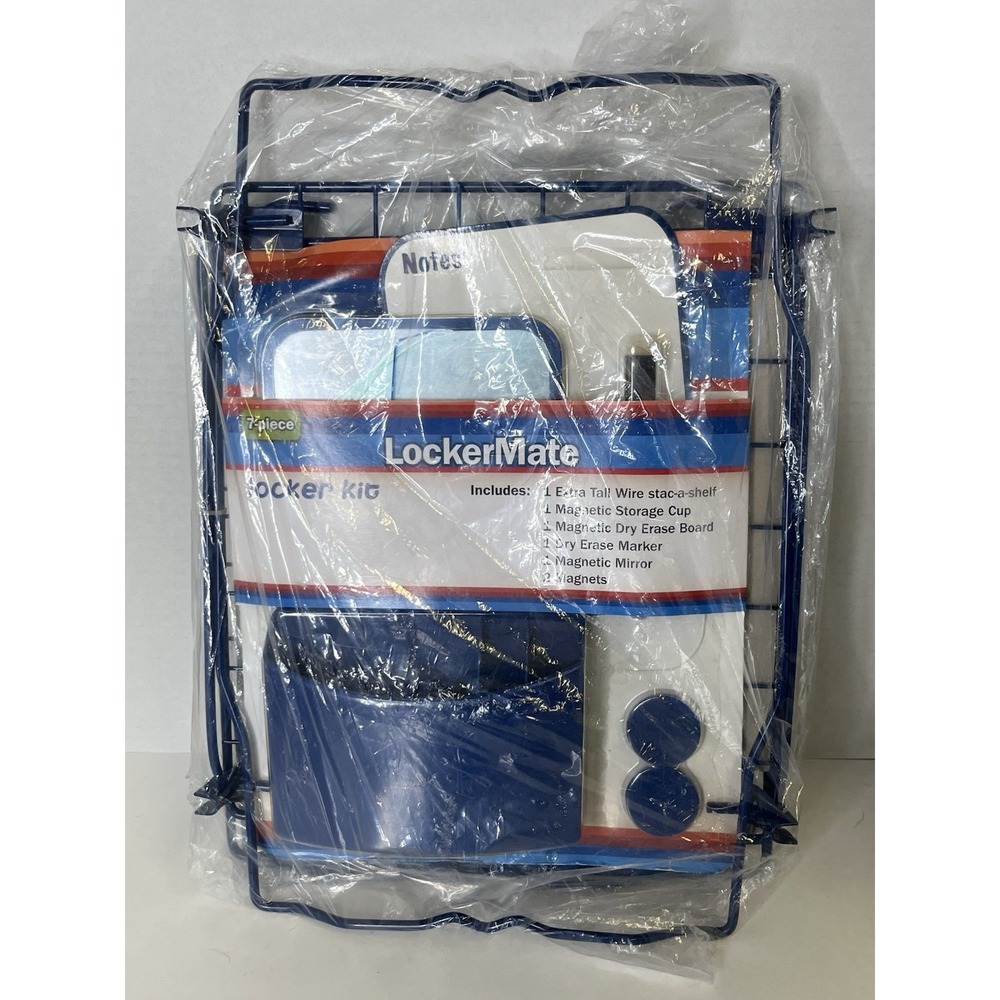 LockerMate Kit Royal Blue Brand New Sealed 7 Pieces